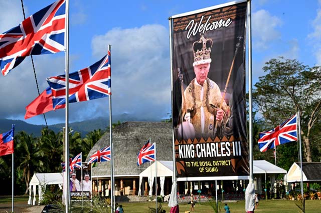 King Charles visits Samoa, where Commonwealth looks to shed stodgy image