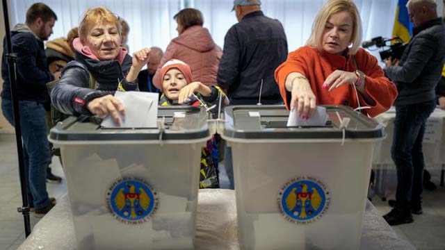 US fears Russian interference in Moldova runoff election