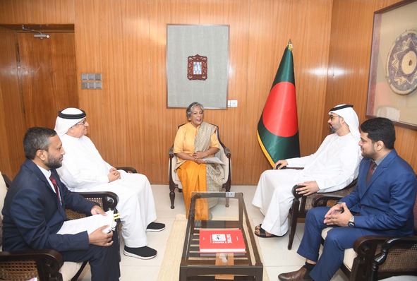 UAE Ambassador calls on Social Welfare Adviser