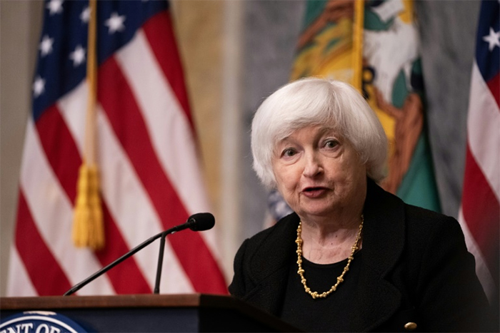 US plans to contribute $20 bn for Ukraine loan: Yellen