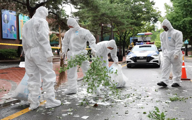 N. Korean trash balloon lands in Seoul's presidential compound