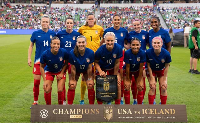 Thompson nets first USA goal in 3-1 friendly win over Iceland