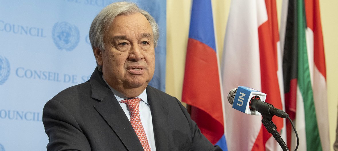 UN chief 'deeply alarmed' by escalation after strikes on Iran