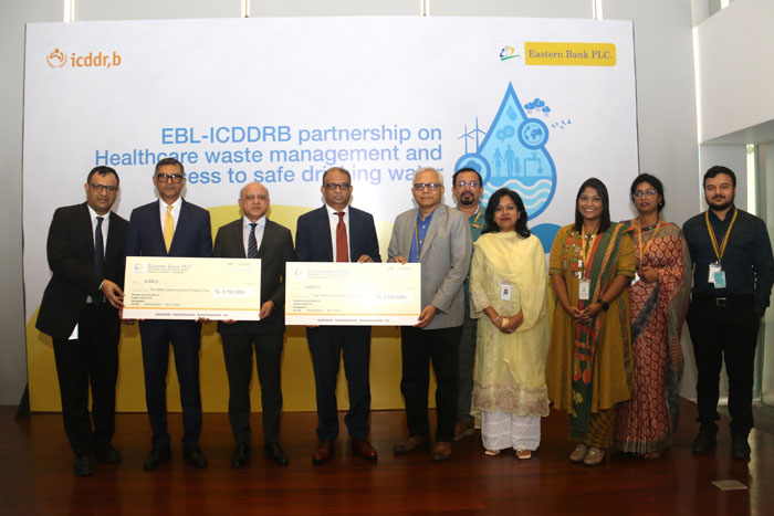 EBL to finance two ICDDR,B projects