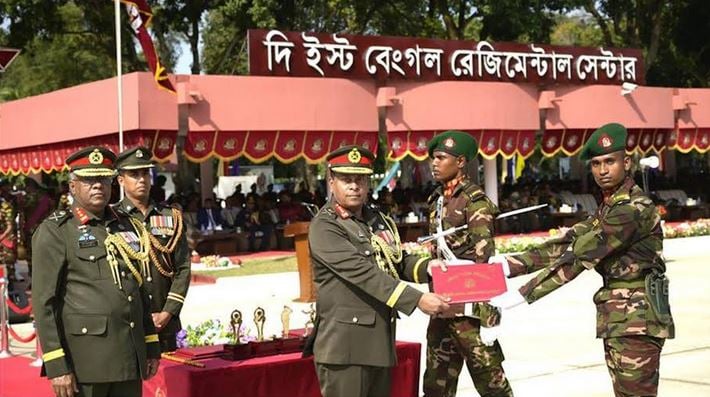 East Bengal Regiment’s ‘Army Chief Parade’ of Recruit Batch-2024 held in Ctg 