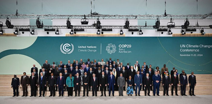 Azerbaijan defends fossil fuels at COP29 as big names skip summit