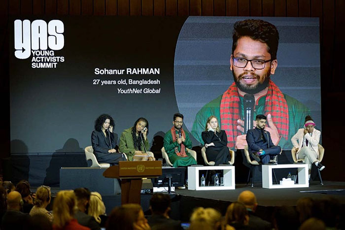 Bangladeshi climate activist Sohanur Rahman gets YAS24 award