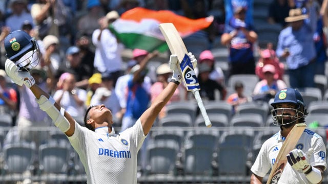 Majestic Jaiswal 141 not out as India pile pain on Australia