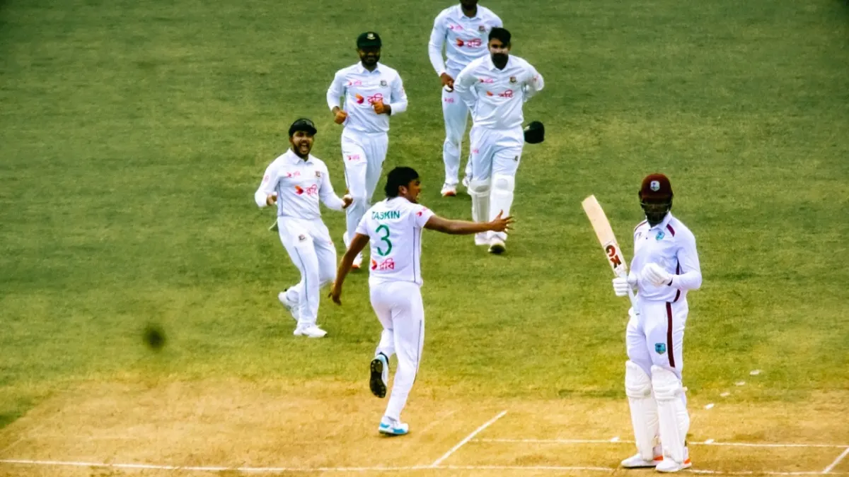 Windies reach 61-3 at lunch, lead Tigers by 242 runs