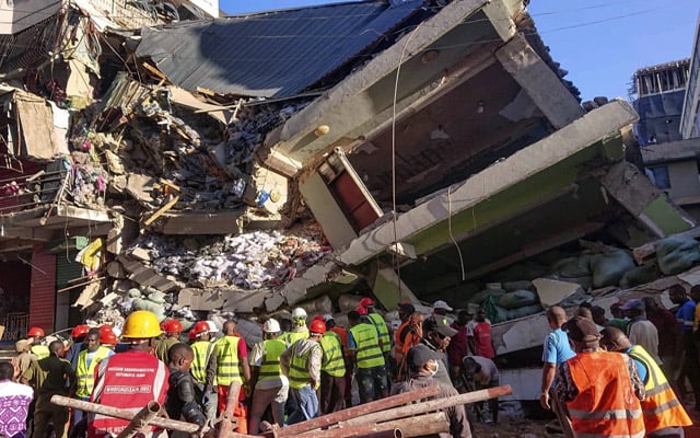 Tanzania raises apartment collapse toll to 29