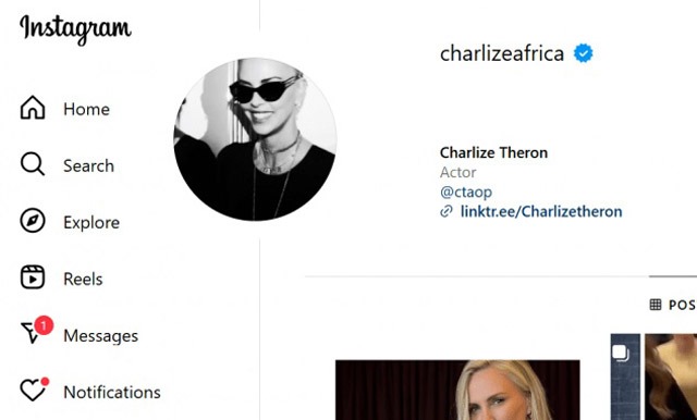 HIV activist to use Charlize Theron's Instagram for a day