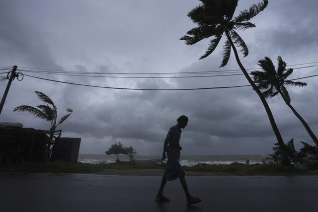 Four children drowned in Sri Lanka as storm heads to India