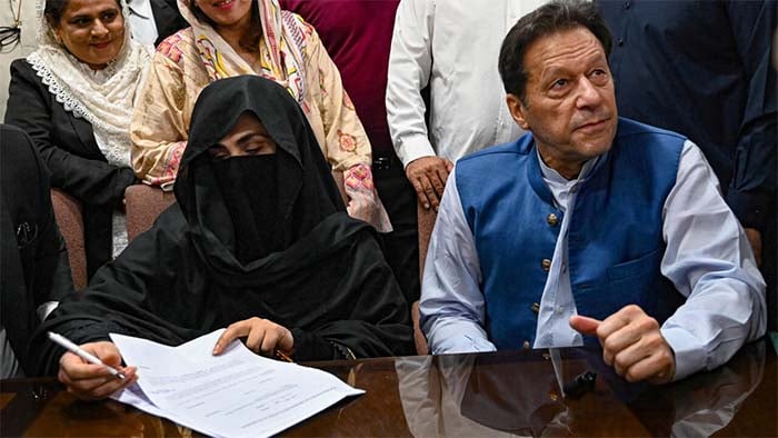 Imran Khan's wife Bushra Bibi emerges as Pakistan protest figure