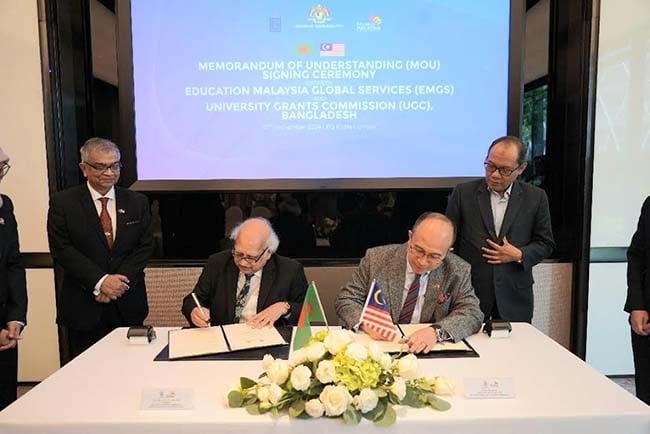 UGC, EMGS ink MoU to improve quality of higher education in Bangladesh