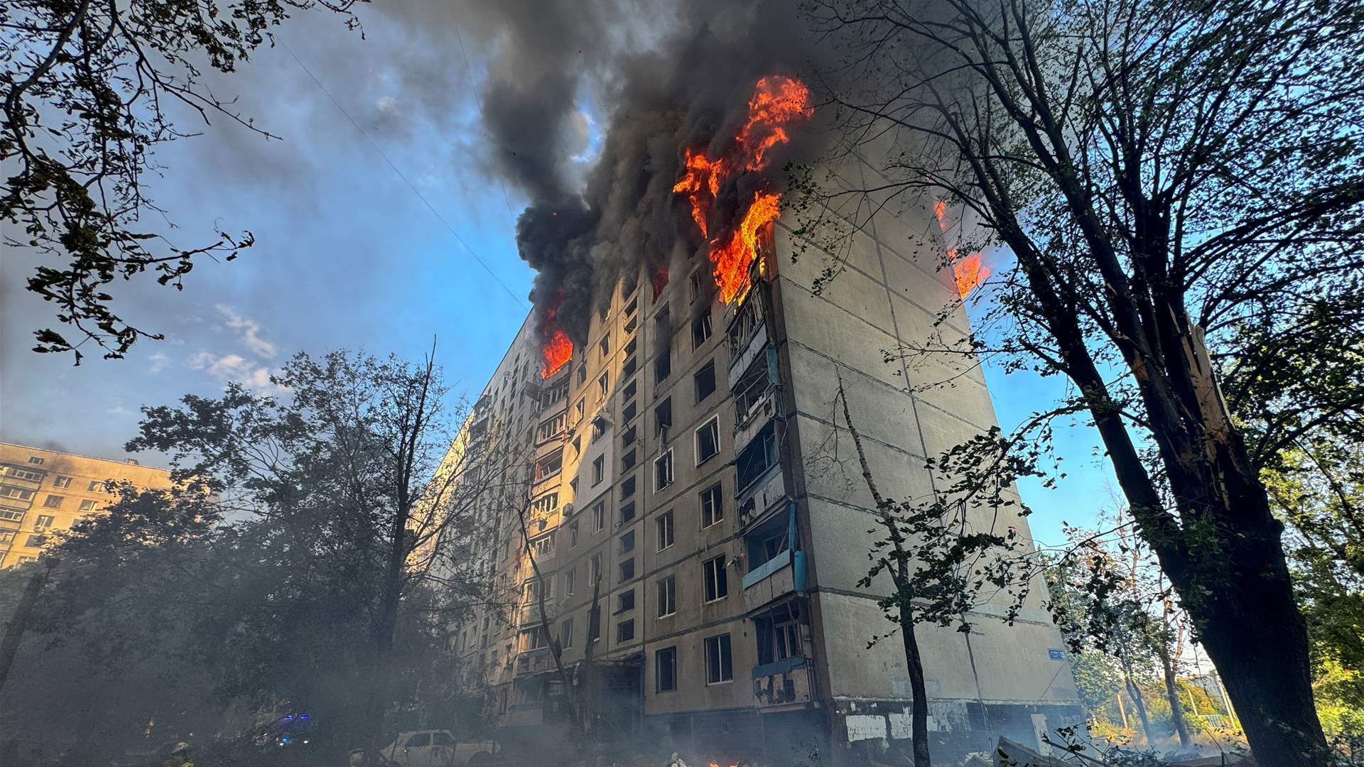 Russian attack on central Kyiv kills one, wounds seven: Ukrainian authorities