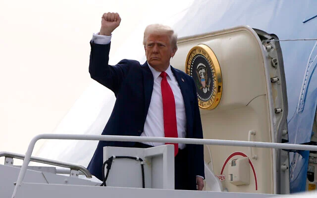 Trump suggests US releasing 2,000-pound bombs to Israel