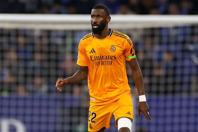 Real's Rudiger set to miss Man City Champions League clash