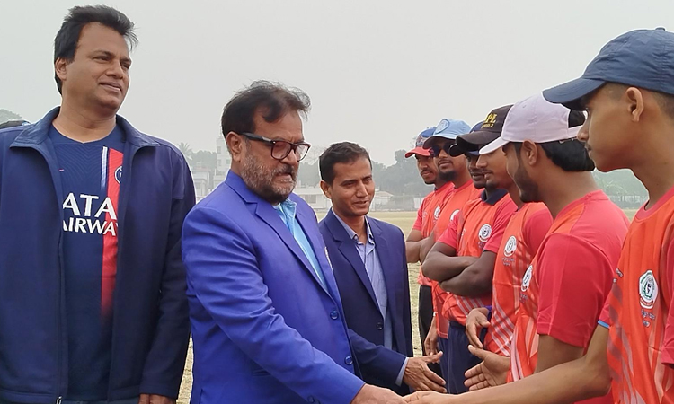 U-16 cricket competition inaugurated in Sirajganj