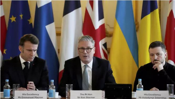 'Europe must do the heavy lifting' in Ukraine: Starmer