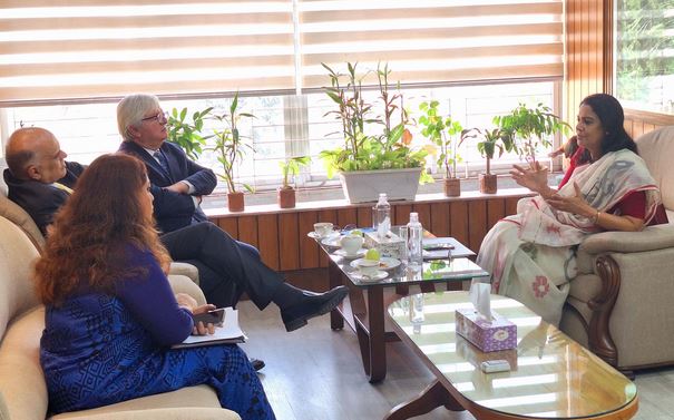 Brazilian CJ meets Rizwana, proposes Judges' Conference on environment 