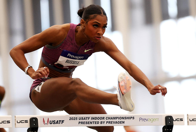 Olympic champs Russell, Davis-Woodhall win at Drake Relays