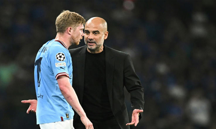 De Bruyne's Man City exit 'so difficult' for Guardiola