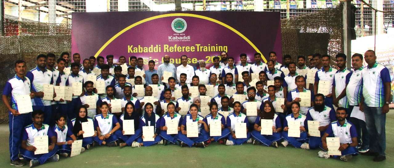 Kabaddi referee training course held 