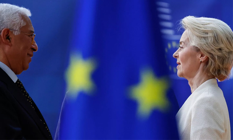 China says to welcome EU chiefs Costa, Von der Leyen for visits