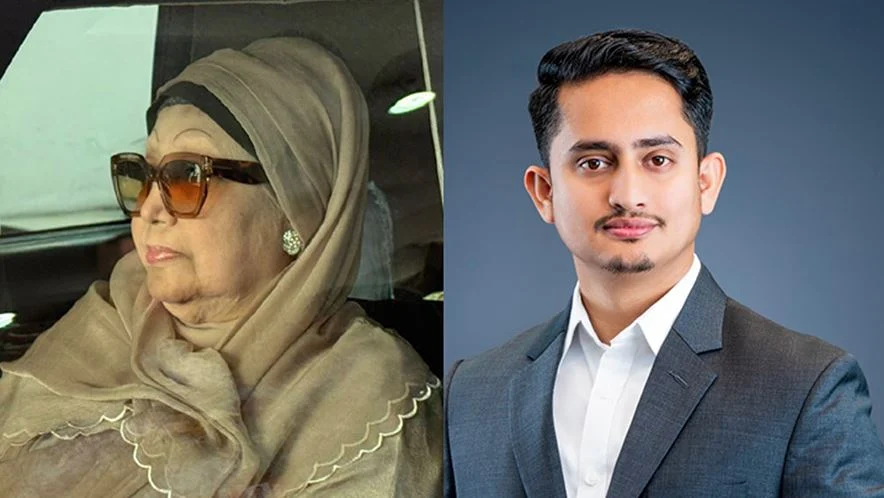 Sarjis Alam welcomes Begum Khaleda Zia on her return home