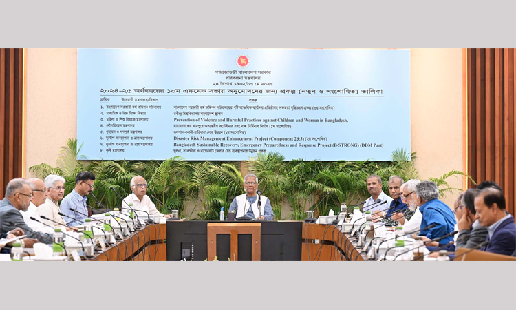 ECNEC approves Tk 244.14cr to enhance disaster resilience 
