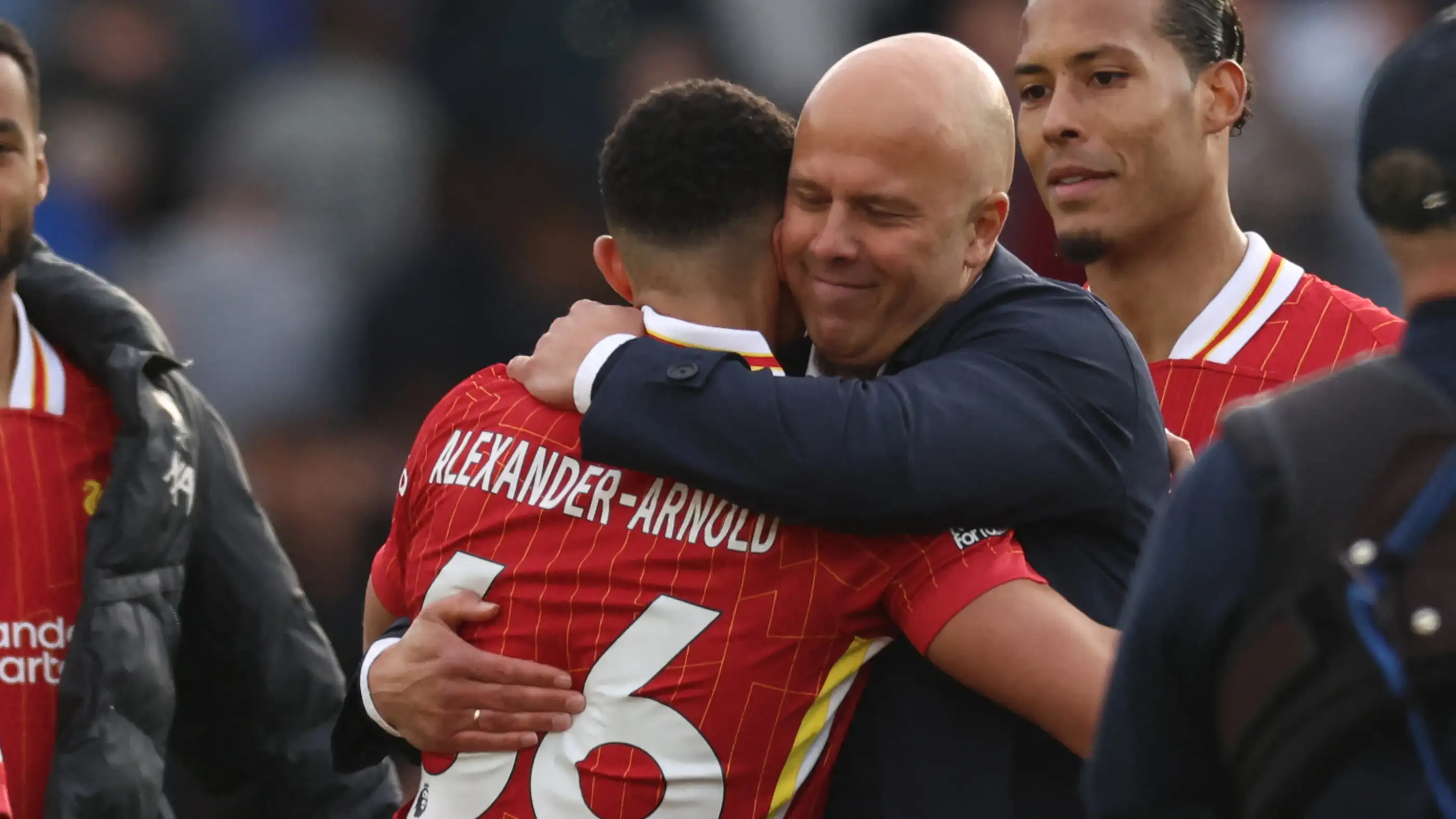 Slot says all at Liverpool sad to see Alexander-Arnold go