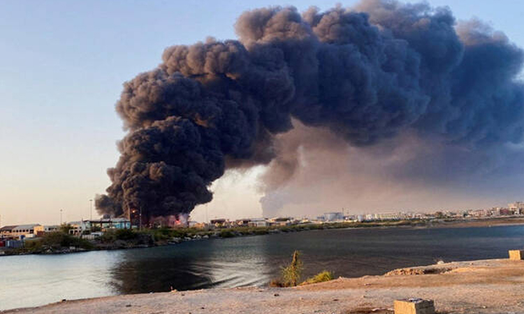 Drone strikes hit Port Sudan for sixth straight day: army source