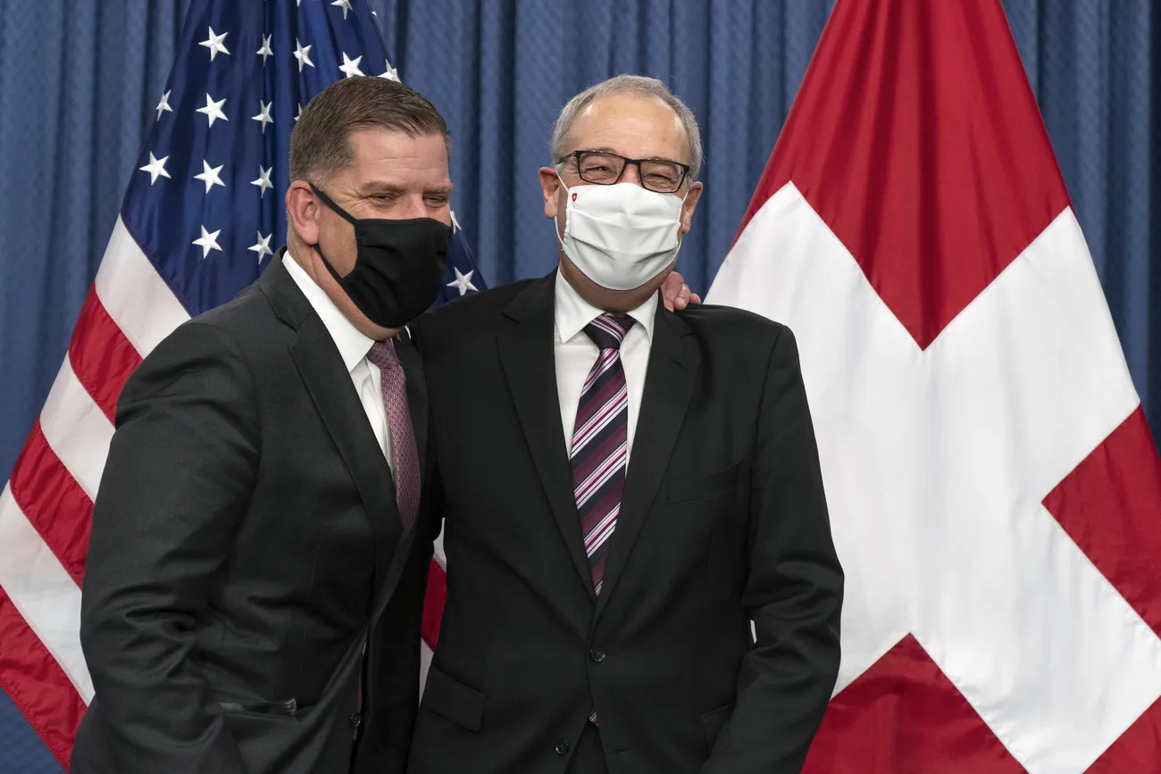 US, Swiss agree to speed up tariff talks