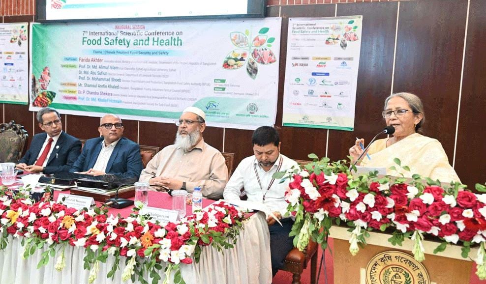 Safe food must be ensured for all people: Farida