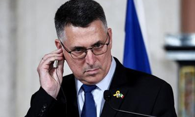 Israeli foreign minister says country fully endorses US aid plan for Gaza