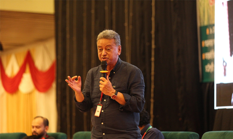 Khasru urges all to work together for a harmonious society based on democratic values  