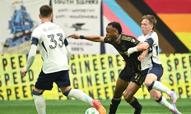 White at the double as Whitecaps fight back against LAFC