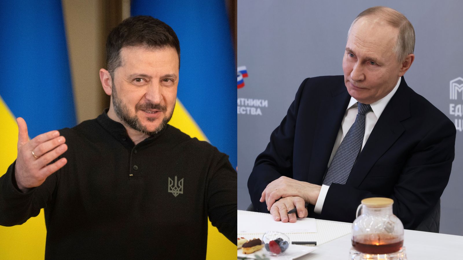 Drones hit Ukraine as Zelensky awaits Putin reply on talks
