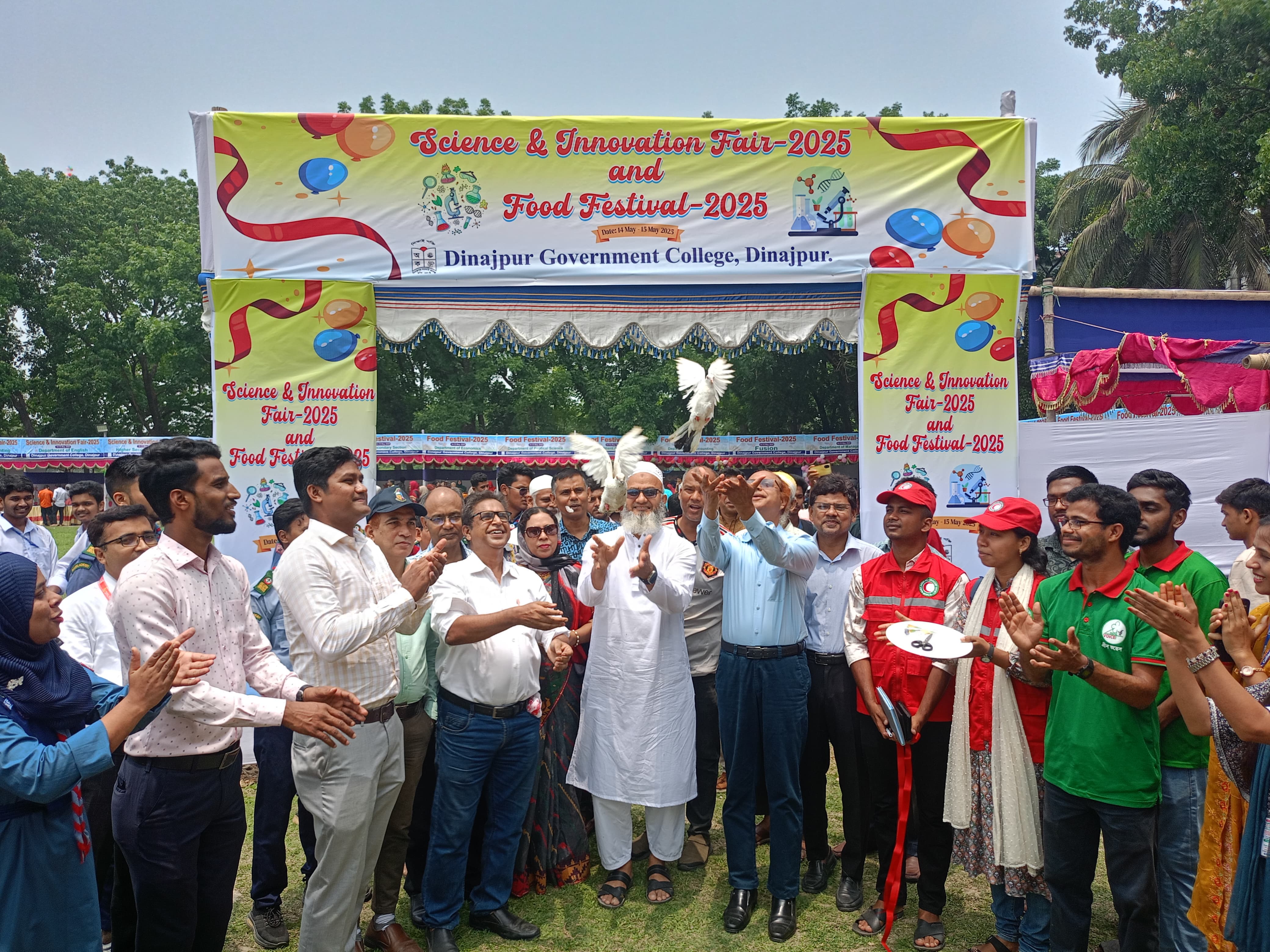 Two-day science fair and food festival begins in Dinajpur