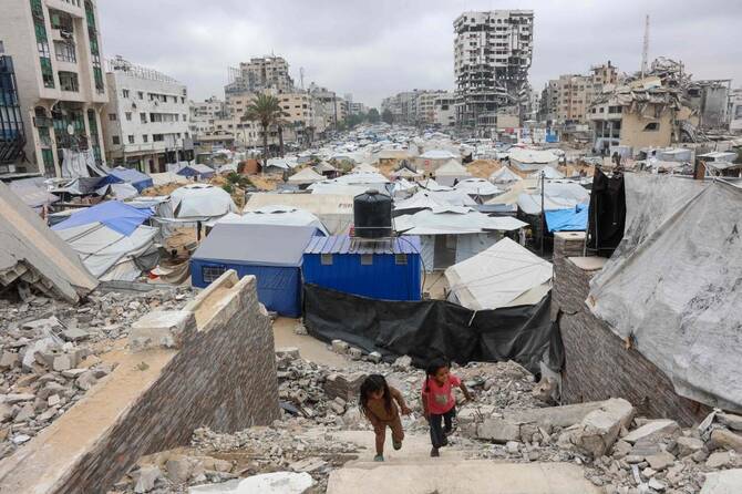Gaza rescuers say 80 killed in Israeli strikes amid hostage release talks