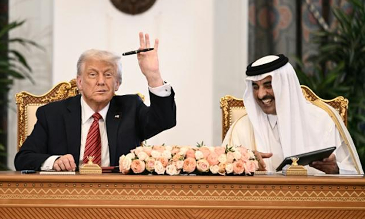 Trump to close deal-making Gulf tour in UAE