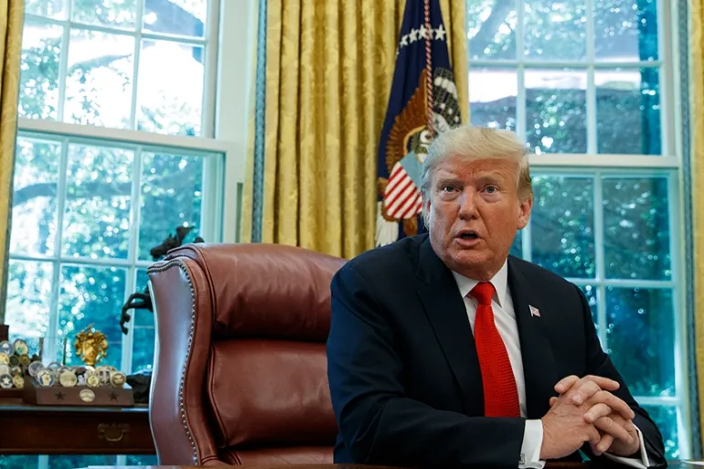 Trump says 'getting close' to deal to avoid Iran war