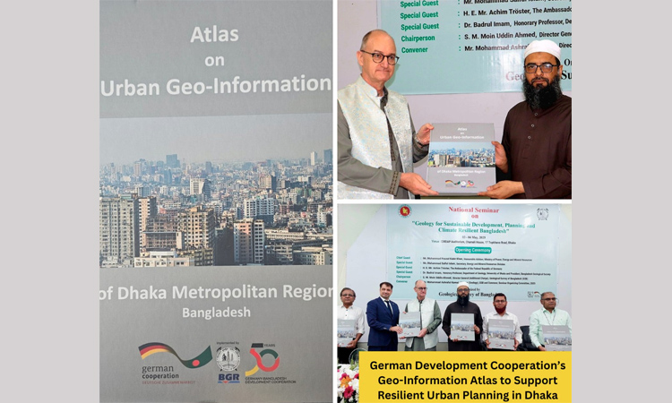Germany supports developing Dhaka’s Urban Geo-Information Atlas  