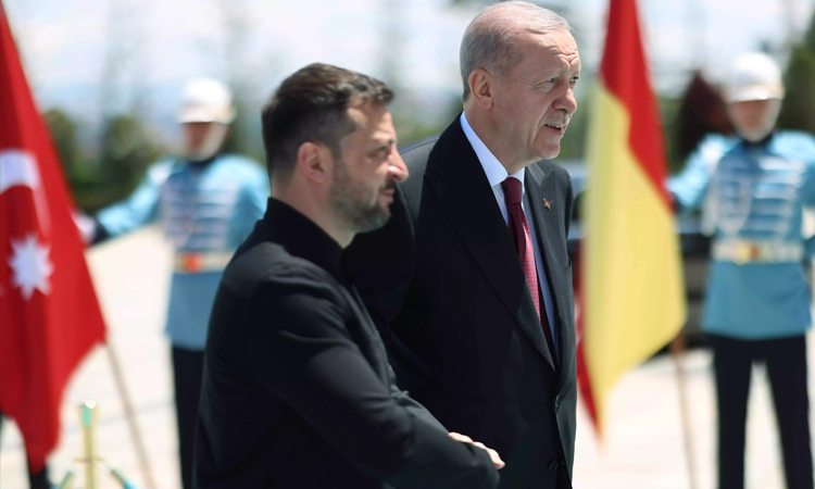 Zelensky-Erdogan talks in Ankara end
