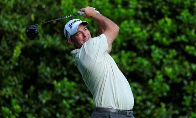 Eagle chip helps Gerard grabs PGA Championship lead with 66
