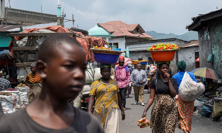 Life without cash in captured DR Congo city