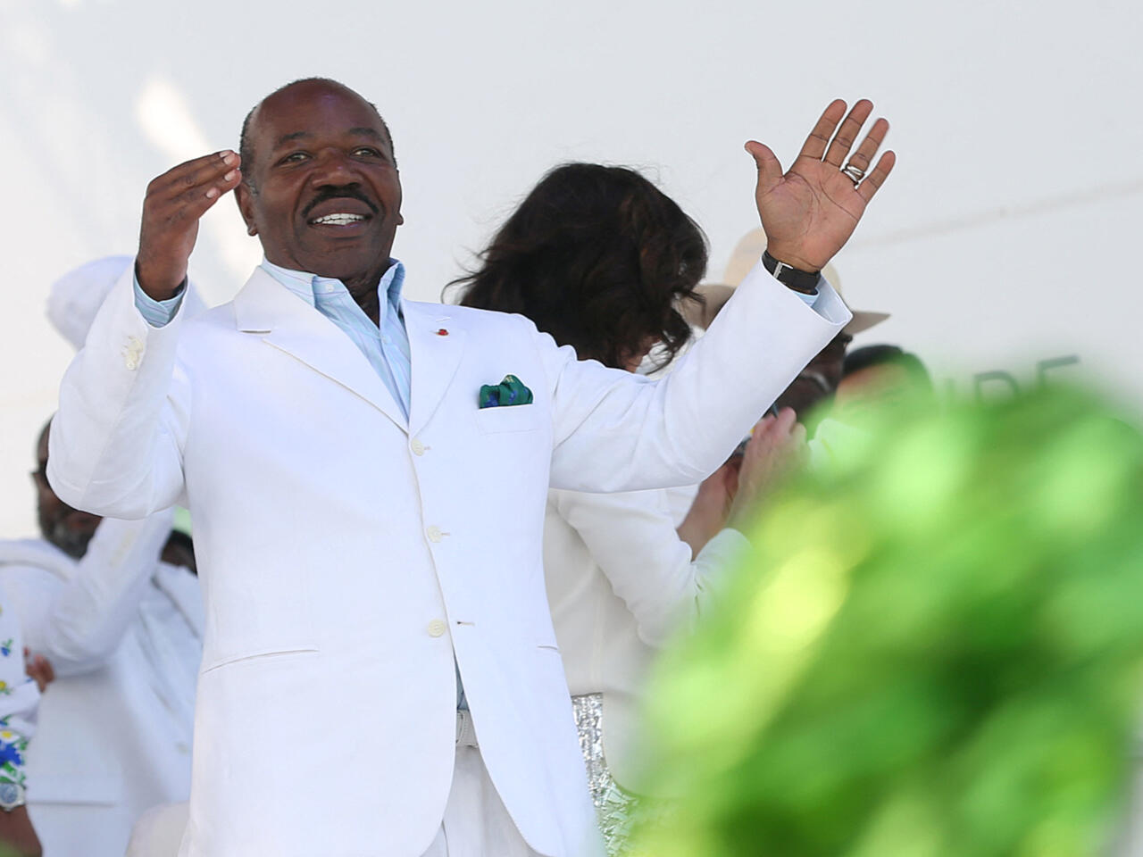 Gabon ex-leader's wife, son provisionally freed awaiting trial: prosecutor