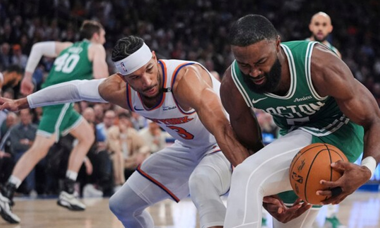 NBA champion Celtics eliminated from playoffs by rampant Knicks