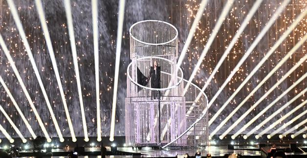 Lights, cameras, action at Eurovision Song Contest final