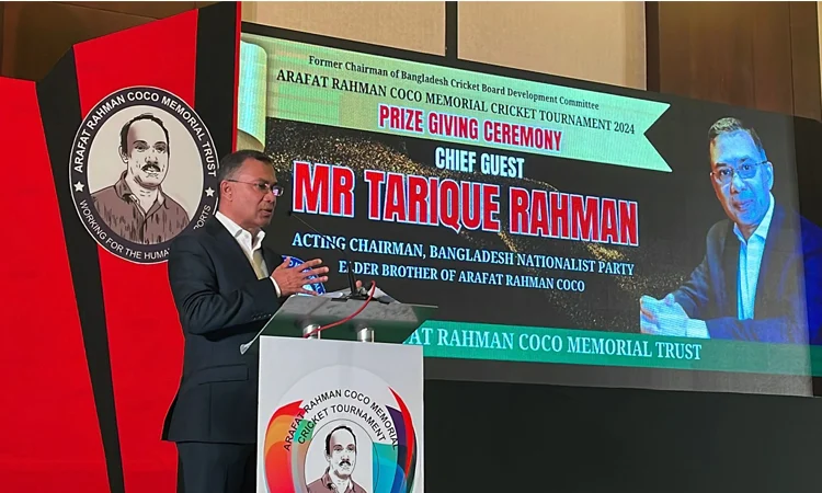 Tarique Rahman urges everyone to work together to build the country